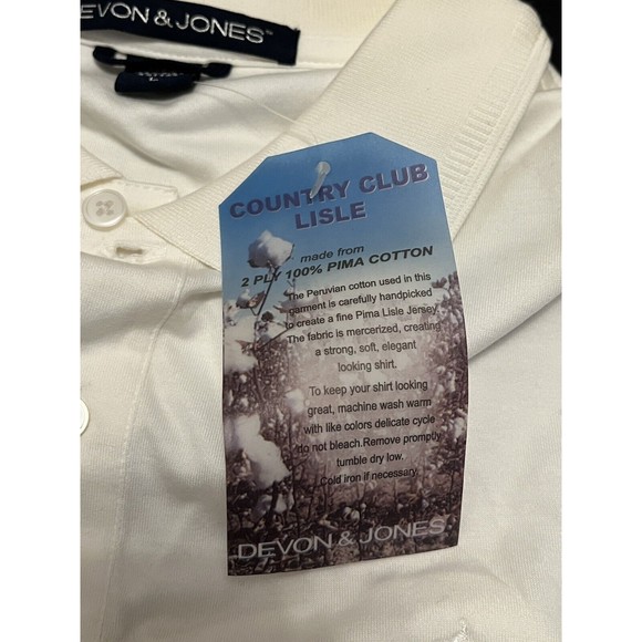 BRAND NEW Devon & Jones Men’s Country Club GOLF Polo Shirt LOT L/XL - Picture 9 of 9